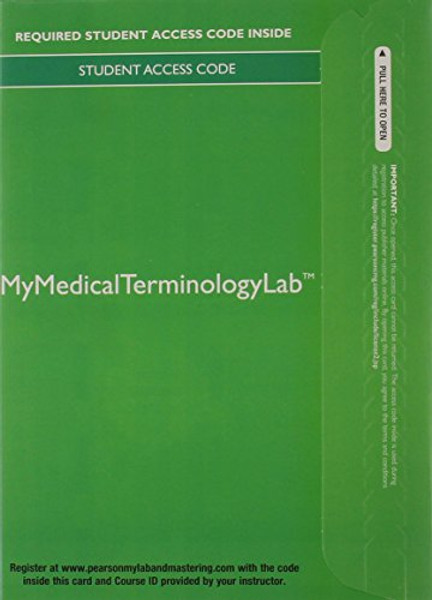 Medical Language & MyLab Medical Terminology -- Access Card -- for Medical Language Package