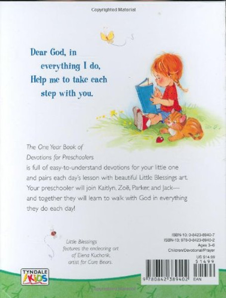 The One Year Devotions for Preschoolers (Little Blessings)