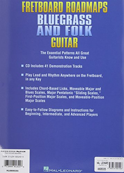 Fretboard Roadmaps - Bluegrass and Folk Guitar: The Essential Guitar Patterns That All the Pros Know and Use
