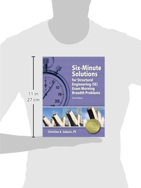 Six-Minute Solutions for Structural I PE Exam Problems, 3rd Ed