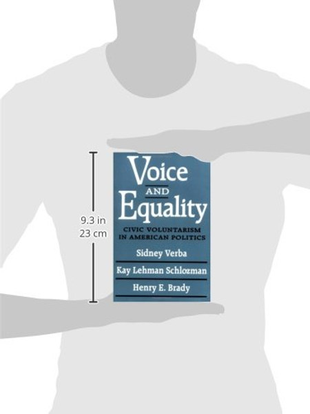 Voice and Equality: Civic Voluntarism in American Politics