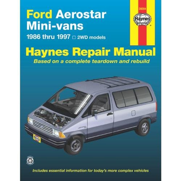 Ford Aerostar Mini Van '86'97 (Haynes Repair Manuals)