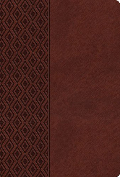 NKJV, Ultraslim Reference Bible, Imitation Leather, Brown, Red Letter Edition (Classic)