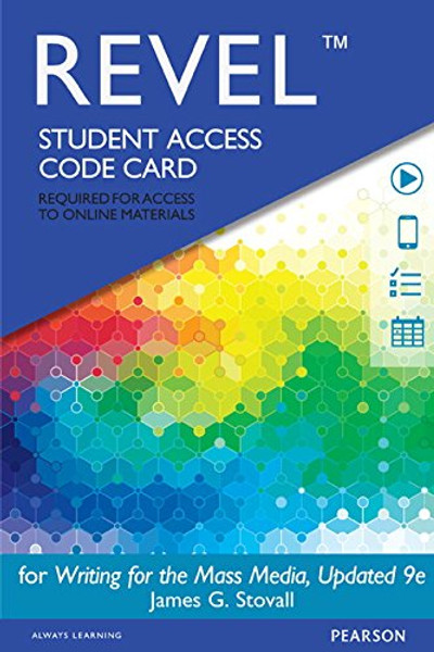 REVEL for Writing for the Mass Media  -- Access Card (9th Edition)