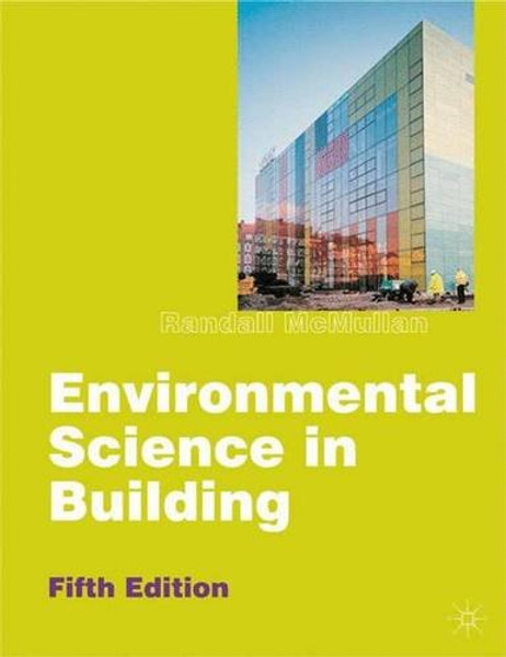 Environmental Science in Building (Building & Surveying)