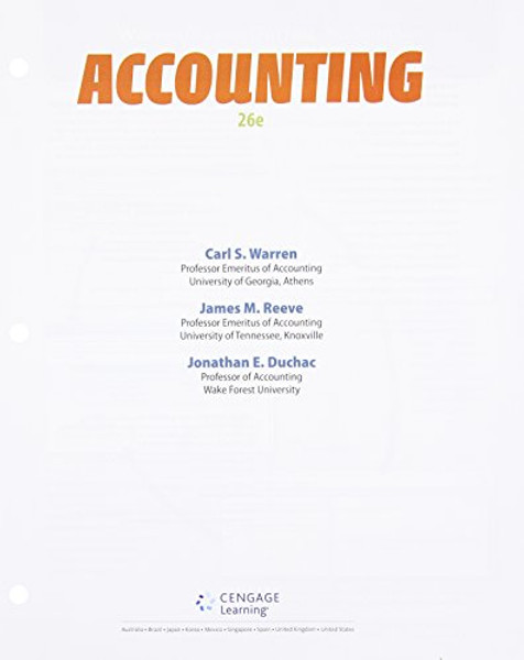 Accounting, Loose-leaf Version