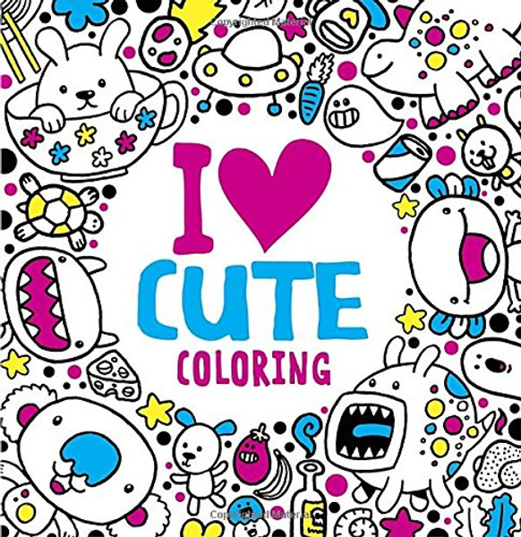 I Heart Cute Coloring