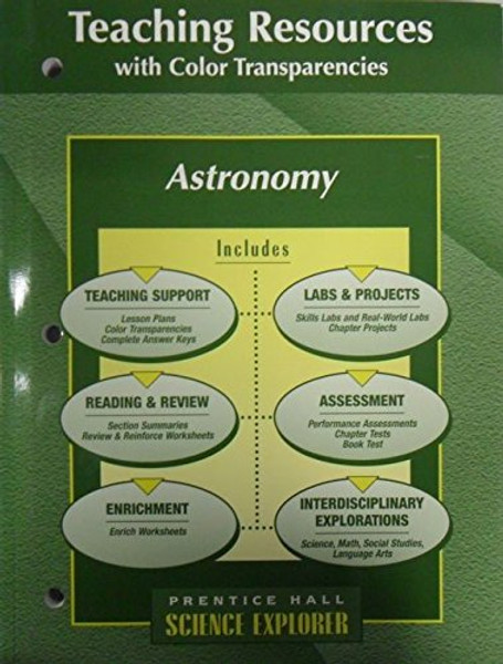 Science Explorer Astronomy Teaching Resources with Color Transparencies
