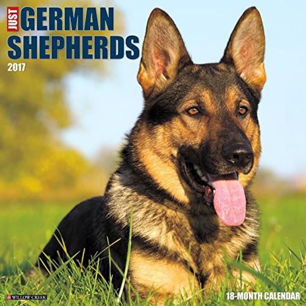 Just German Shepherds 2017 Wall Calendar (Dog Breed Calendars)