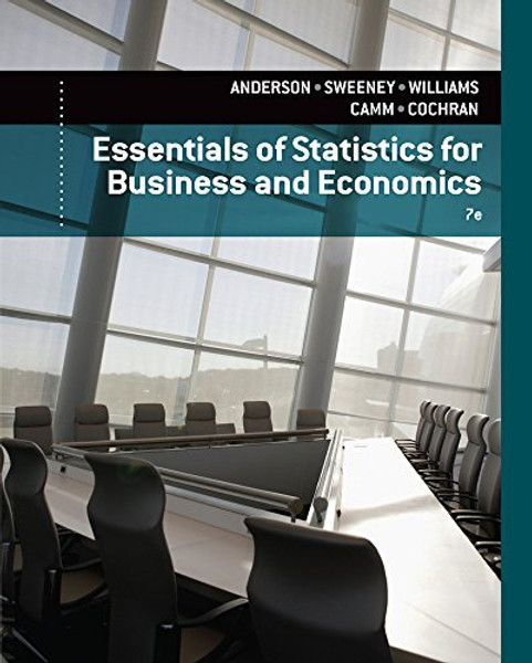 Bundle: Essentials of Statistics for Business and Economics, 7th + MindTap Business Statistics, 1 term (6 months) Printed Access Card
