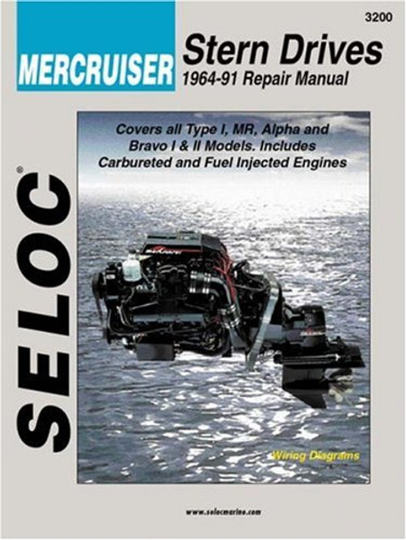 Mercruiser Stern Drives 1964  1991 (Seloc Marine Tune-Up and Repair Manuals)