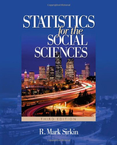 Statistics for the Social Sciences