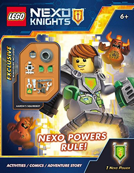 NEXO Powers Rule! (LEGO NEXO Knights: Activity Book with minifigure)