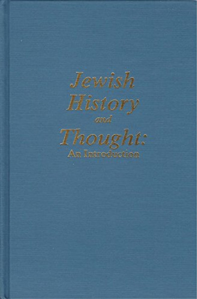 Jewish History and Thought: An Introduction