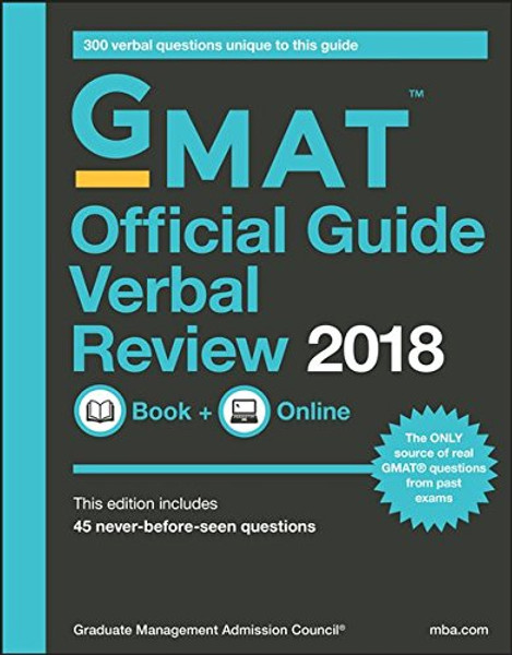 GMAT Official Guide 2018 Verbal Review: Book + Online (Official Guide for Gmat Verbal Review)