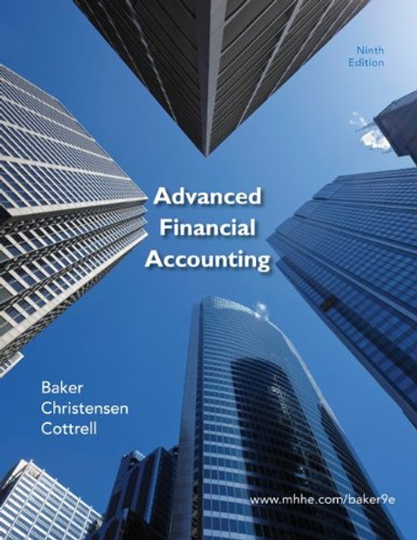 Advanced Financial Accounting with Connect Plus