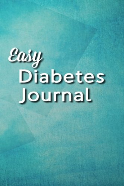 Easy Diabetes Journal: Tranquil Blue