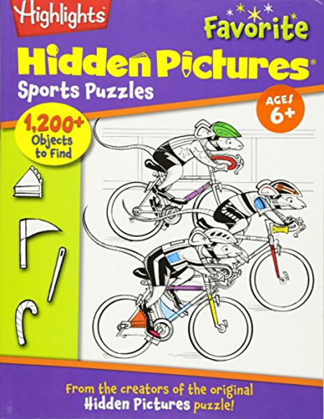 Sports Puzzles: From the creators of the original Hidden Pictures puzzle! (Highlights Hidden Pictures)
