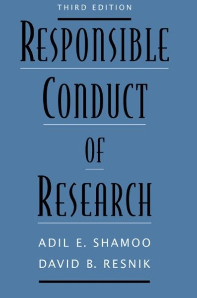 Responsible Conduct of Research