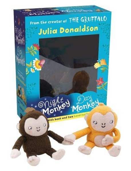 Night Monkey, Day Monkey Book and Plush Gift Set