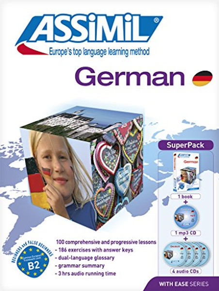 German Super Pack - 1 Book + 1 MP3 CD + 4 Audio CDs (German Edition)