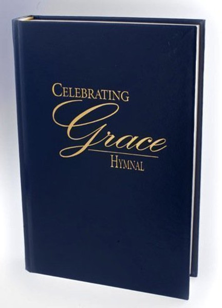 Celebrating Grace Hymnal - Navy Pew Edition