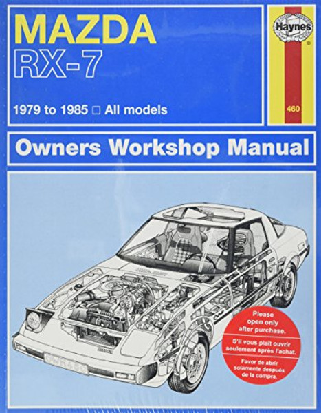 Mazda RX-7 Rotary  1979 thru 1985 All Models (Automative Repair Manual)