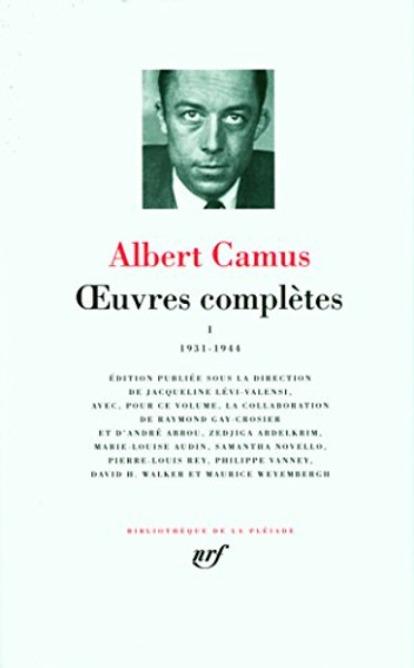 Oeuvres Completes 1 [Bibliotheque de la Pleiade] (French Edition)