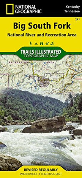 Big South Fork National River and Recreation Area (National Geographic Trails Illustrated Map)