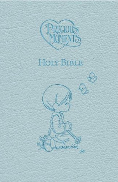 Precious Moments Holy Bible - Blue Edition