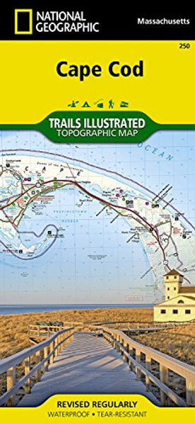 Cape Cod (National Geographic Trails Illustrated Map)