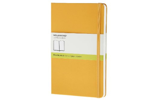 Moleskine Classic Notebook, Pocket, Plain, Orange Yellow, Hard Cover (3.5 x 5.5) (Classic Notebooks)