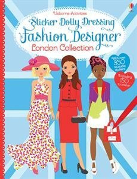 Sticker Dolly Dressing Fashion Designer London Collection