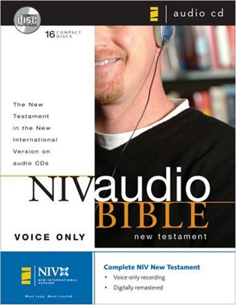 NIV Audio Bible New Testament Voice Only CD