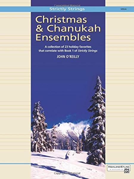 Christmas and Chanukah Ensembles: Viola (Strictly Strings)