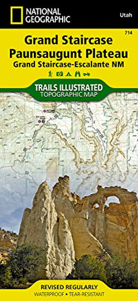 Grand Staircase, Paunsaugunt Plateau [Grand Staircase-Escalante National Monument] (National Geographic Trails Illustrated Map)