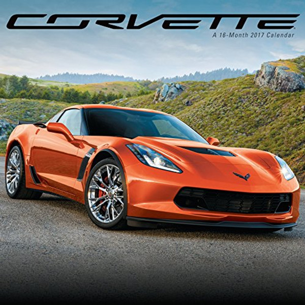 Corvette Wall Calendar (2017)