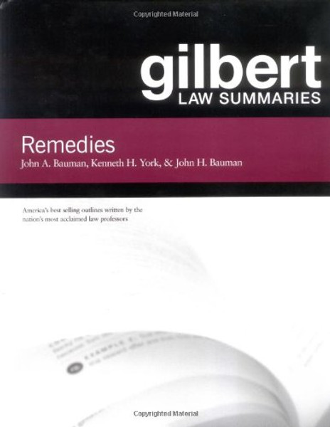 Gilbert Law Summaries: Remedies