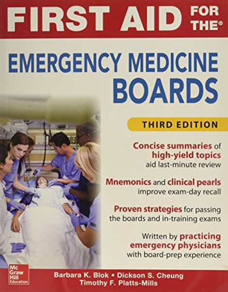 First Aid for the Emergency Medicine Boards Third Edition
