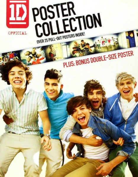 1D Official Poster Collection: Over 25 Pull-out Posters, Plus: Bonus Double-size Poster Version 1