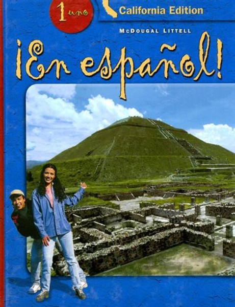 En espaol! California, Student Edition, Level 1 (Spanish and English Edition)