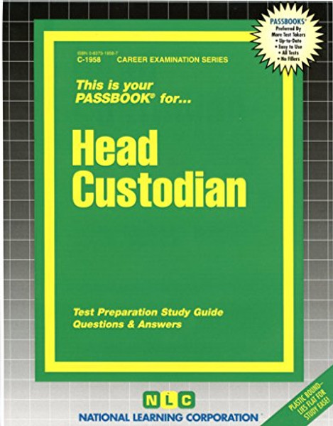 Head Custodian(Passbooks) (Career Examination Passbooks)