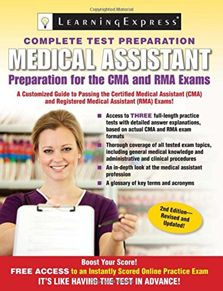 Medical Assistant Exam: Preparation for the CMA and RMA Exams (Medical Assistant: Preparation for the CMA & Rma Exams)