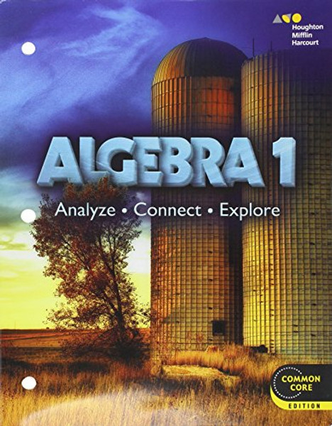 Holt McDougal Algebra 1: Student Interactive Worktext 2014