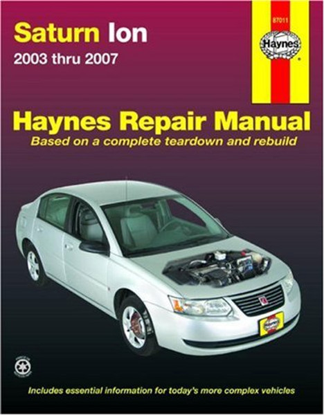 Saturn Ion, 2003-2007 (Automotive Repair Manual)