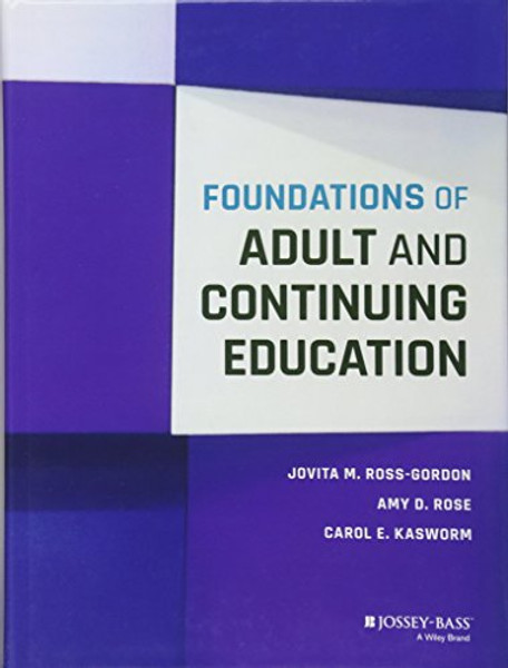Foundations of Adult and Continuing Education