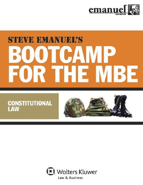 MBE Bootcamp: Constitutional Law (Bootcamp for the Mbe)