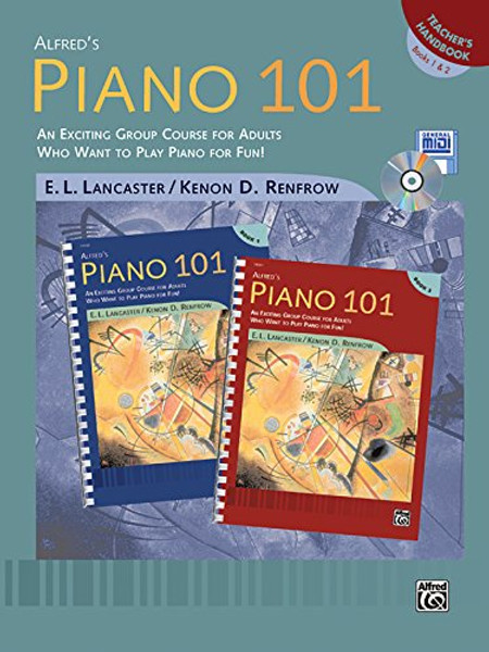 Alfred's Piano 101 Teacher's Handbook, Bk 1 & 2