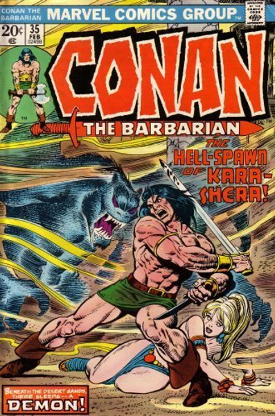 Conan the Barbarian: The Hell-spawn of Kara-shera!: Beneath the Desert Sands, There Sleeps a Demon!