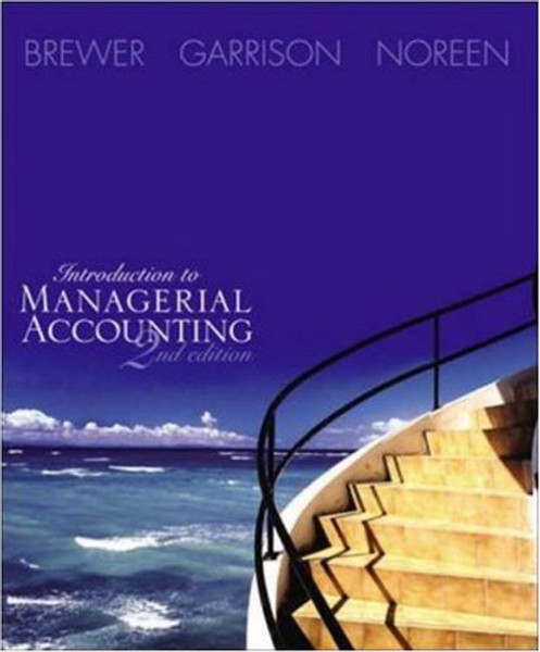 Introduction to Managerial Accounting W/Topic Tackler Net Tutor & Online Learning Center W/Premium Content Card Package